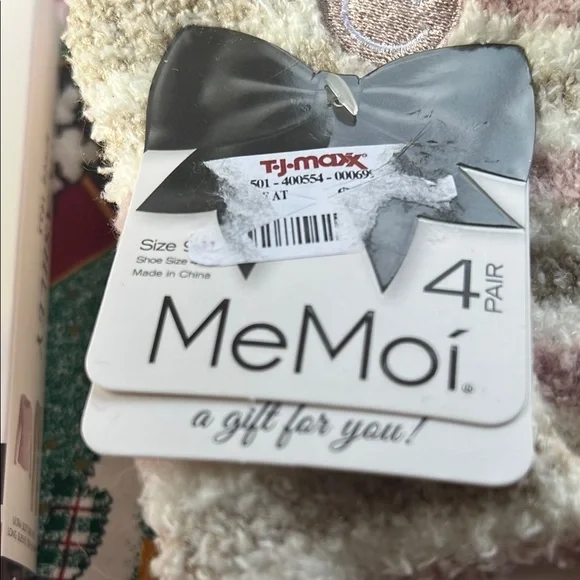 Laura Ashley Pink Rib Knit Pajama Set - Picture 3 of 3